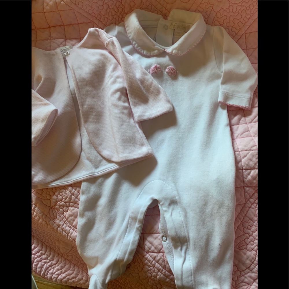 Kissy kissy Footie and jacket